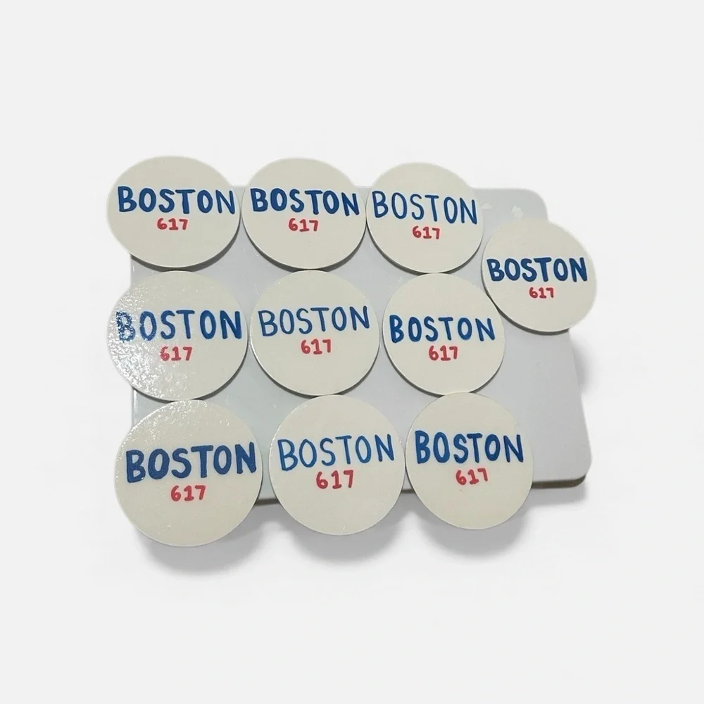 10 Handmade Drink Coasters Boston 617